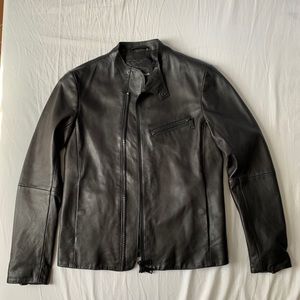 Emporia Armani soft leather jacket